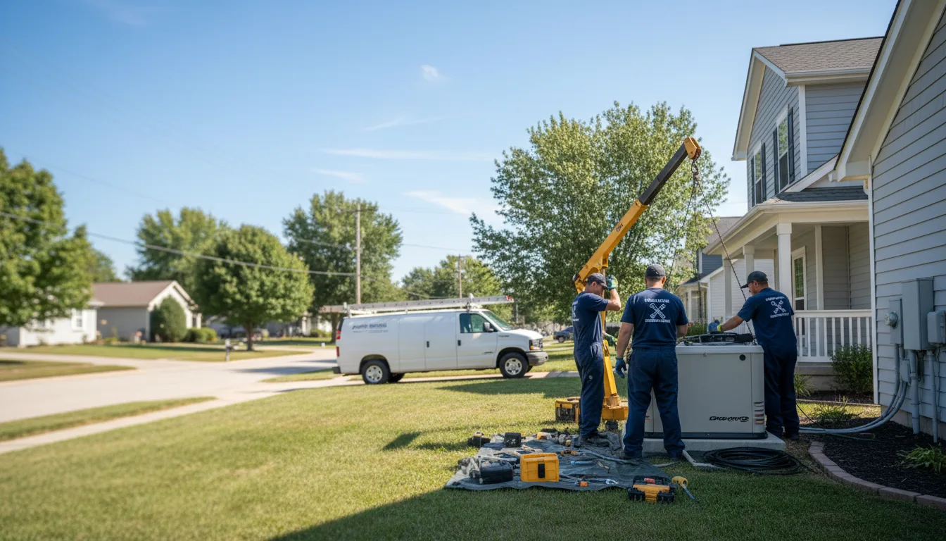 Generator Installation in Ollie, IA near me